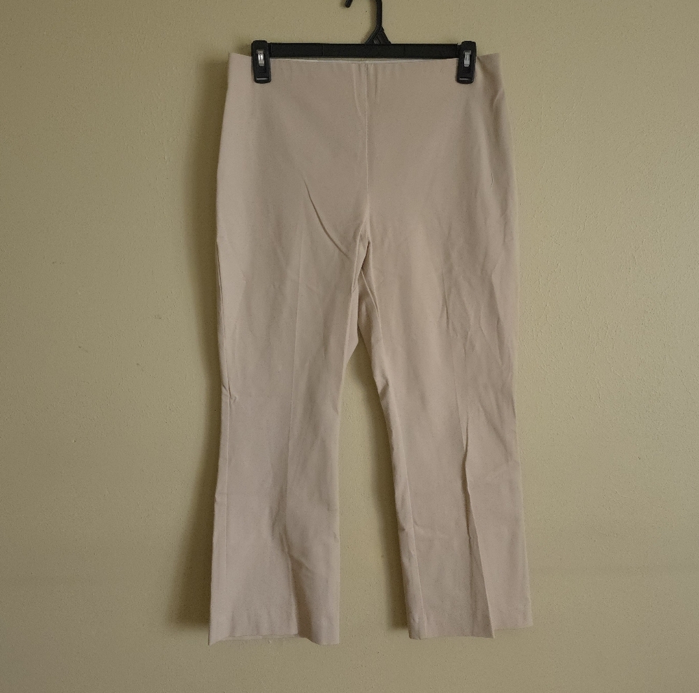 Kick Flare Capri Stretch Dress Pants Highest Rise Fitted Hip & Thigh | A New Day